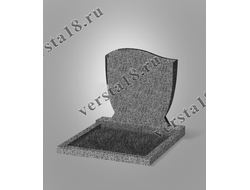 Семейный памятник Гранит серый №65 Эконом 700х900х50мм
