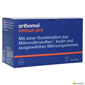 Витамины Orthomol Immun pro / Ортомол Иммун про 30 дней (порошок/порошок)