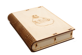 Сувенирная коробка &quot;книга&quot;. 145х216х35. Стоимость 120 р. без гравировки