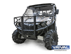 БуллБар Rival 444.7147.1 для YAMAHA Viking 700  2013- (Сталь) (1370*850*650/1340*690*650)