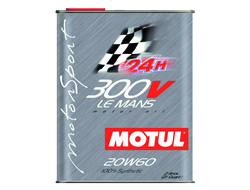Масло моторное MOTUL 300V Le Mans 20W-60 синтетическое 2 л.