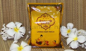 Пластырь для ног детоксикационный "Lanna foot patch" - отзывы, купить