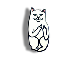Хулиганистый котик - Брошь/ значок - 29