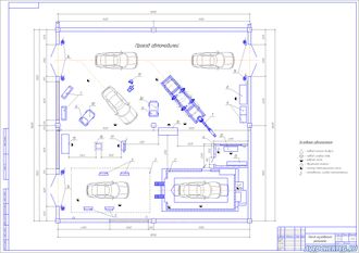 Участок кузовного ремонта автомобилей