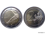 Финляндия 2 евро 2011 &quot;200 лет Банку Финляндии&quot;