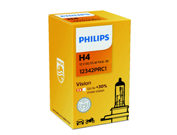 Лампа Philips H4 12V 60/55W P43t-38 C1 +30% Vision