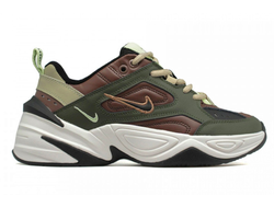 Nike M2K Tekno Зеленые с коричневым