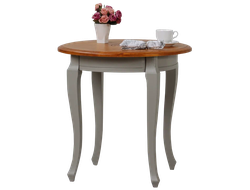 Стол кофейный Ари-Прованс из массива сосны 66 х 66 х 65 см