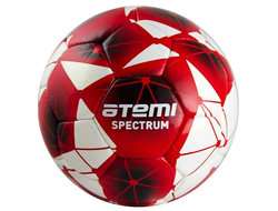 Мяч футбольный Atemi SPECTRUM, PU, бело-красный / бело-сине-красный, размер 5