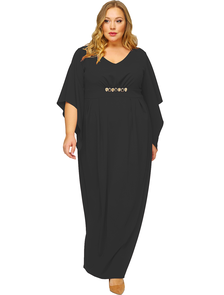 Вечернее платье Арт. 1823801 (Цвет черный) Размер 64
