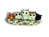 Корзина с котятами - Брошь/ значок - 55
