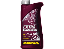 Масло трансмиссионное Mannol EXTRA GETRIEBEOEL 75W-90 (GL 4/GL 5/LS) (Синтетическое) (1304) (MN8103-1) - 1л