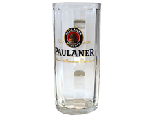 Кружка Пауланер, стекло, объем 0,5 л.
