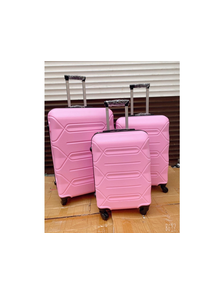 Чемодан средний Top Travel ABS M розовый