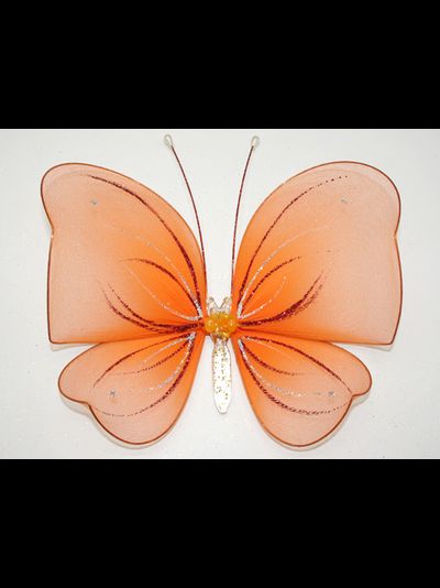 Разноцветные искусственные бабочки для декорирования интерьера