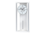Настенные белые часы в современном стиле. Granat Fusion GF 1799-10