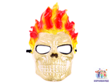Карнавальная маска &quot;Огненный череп&quot;