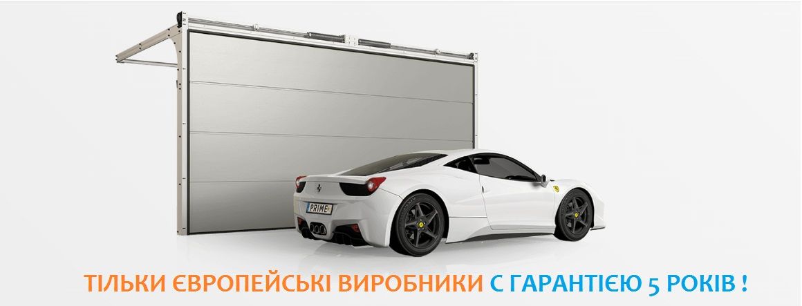 Ворота гаражные автоматические Киев, Львов, Одесса, Харьков, Днепропетровск