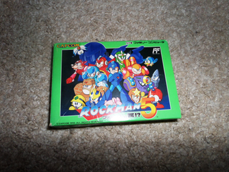Rock Man - Mega Man 5 для Famicom Денди (Япония)