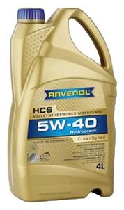 Масло моторное Ravenol HCS SAE 5W-40 4 л. синтетическое