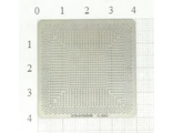 Трафарет BGA для реболлинга чипов компьютера ATI 215-0758000 0,5мм