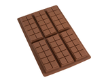 Форма силиконовая &quot;Плитки шоколада&quot; 25,5*17 см, 6 ячеек