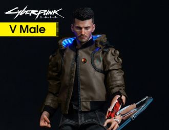 Фигура Cyberpunk 2077 V Male (Предзаказ)