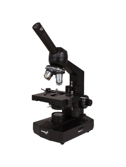 Микроскоп лабораторный LEVENHUK 320, 40–1600 кратный, монокулярный, 4 объектива, 18273
