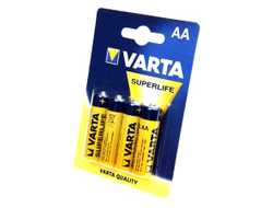 Батарейка 1.5V AA (Пальчиковая большая) Varta R 6 Superlife