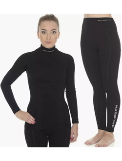 Женское термобелье Brubeck Wool Merino черный
