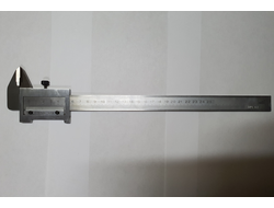 Штангенциркуль нониусный ШЦСРТ ШЦРТ ШЦР 250 мм 0.1 с твердосплавными губками (впаянные ножами) разметочный впаянные ножи