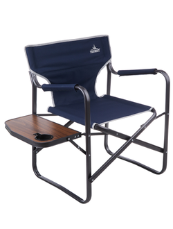 Кресло складное BOSS PLUS (TF-601) - алюм. каркас, директорское с откидным столиком, «Tourist»