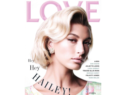 LOVE Magazine Issue 22 Autumn-Winter 2019 Hailey Bieber Cover Иностранные журналы Intpressshop