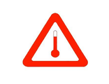 Знак опасности «Вещество, перевозимое при повышенной температуре» для маркировки опасных грузов