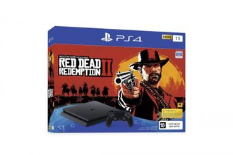 РlayStation 4 Slim (1TB)+Red Dead Redemption 2