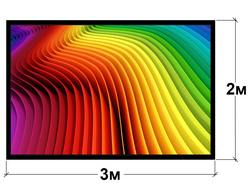 Видеоэкран Р10 уличный 3м х 2м.