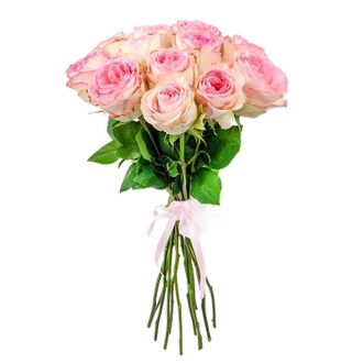 Букет № 77  11 элитных роз 50 см. цвет ФИЕСТА
