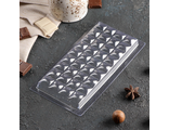 Форма для шоколада «Цилиндры», 18×8 см