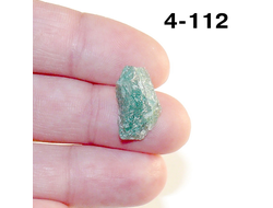Авантюрин натуральный (необработанный) зеленый №4-112: 1,9г - 16*11*11мм