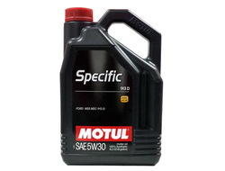 Масло моторное MOTUL SPECIFIC 913D 5W-30 синтетическое 5 л.