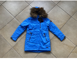 Теплая зимняя мембранная парка High Experience цвет Light Blue р. 140+