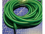 Latex hose for fuel 1.7x4.5 mm, dark green.