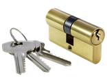 Ключевой цилиндр Morelli ключ/ключ (70 мм) 70C PG Цвет - Золото