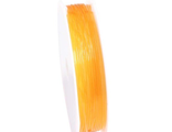 Спандекс цвет желтый 0,6 мм, намотка около 15 метров