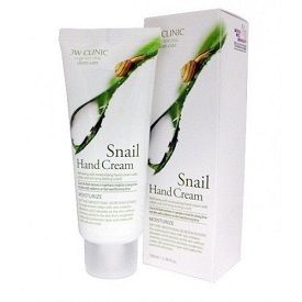 3W CLINIC Крем для рук Увлажняющий УЛИТОЧНЫЙ МУЦИН Snail Hand Cream, 100 мл. 284323