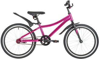 Велосипед Novatrack Prime 20 розовый металлик