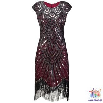 Платье в стиле Чикаго (Гетсби)  46-48 размер