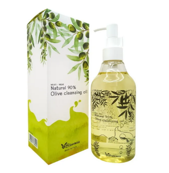 Elizavecca Гидрофильное Масло с маслом ОЛИВЫ Natural 90% Olive Cleansing Oil, 300 мл. 365504