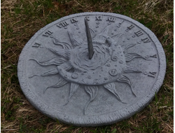 Солнечные часы для сада D68см