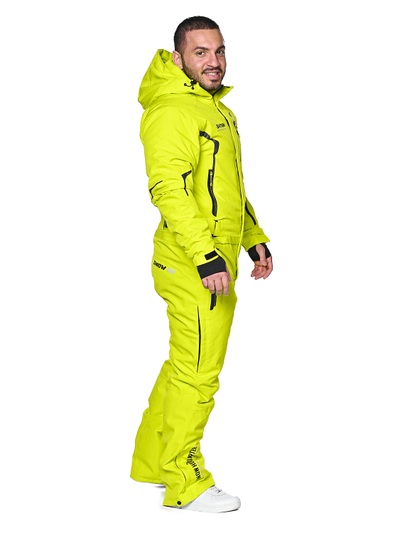 Мужской комбинезон  SNOW Headquarter  A-89001 ЛИМОННЫЙ